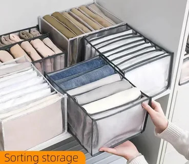 تصویر 4 از باکس نظم‌ دهنده پارچه‌ ای تاشو با نصب و استفاده آسان